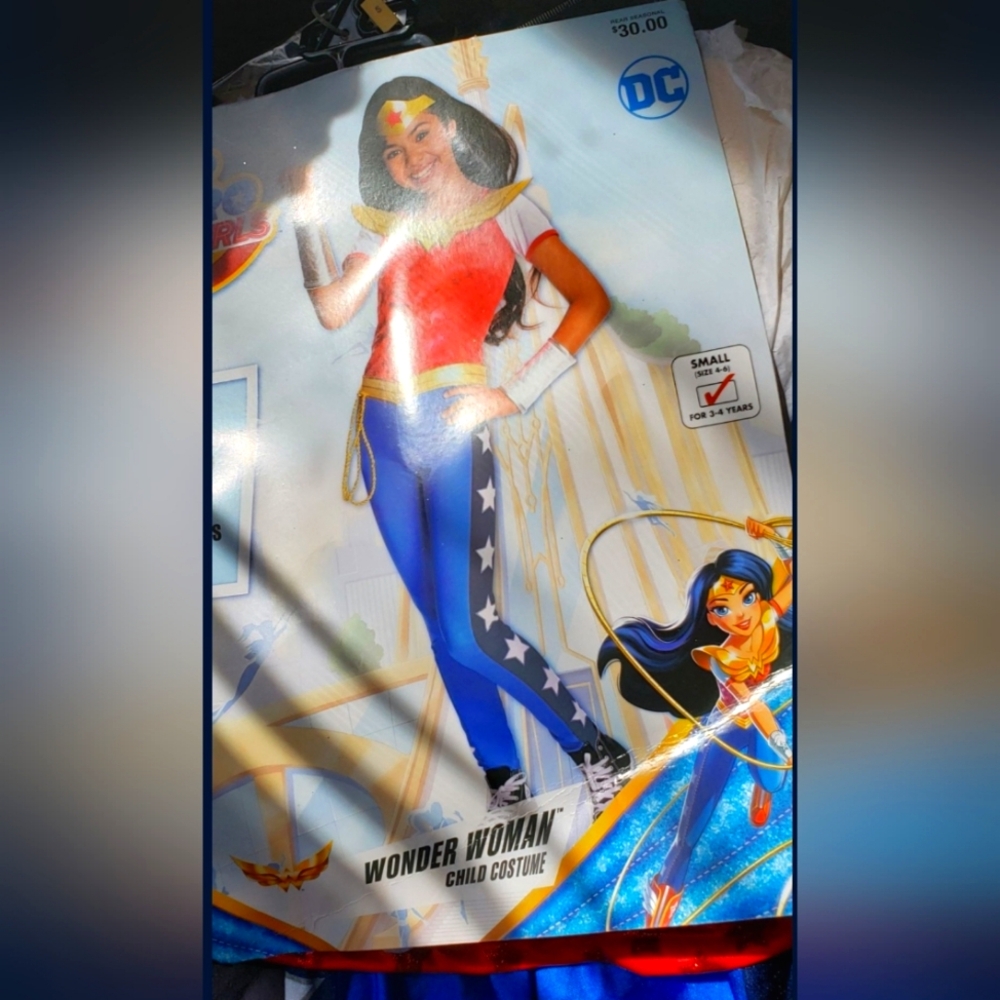 Child Wonder Woman Costume New Small (4-6)